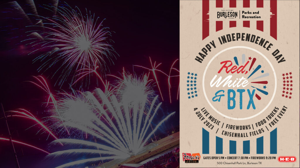 Red, White & BTX Concert and Fireworks :: Burleson Texas