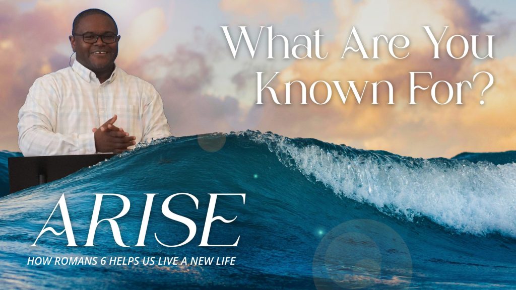 What Are You Known For? :: ARISE :: Alvin Brown