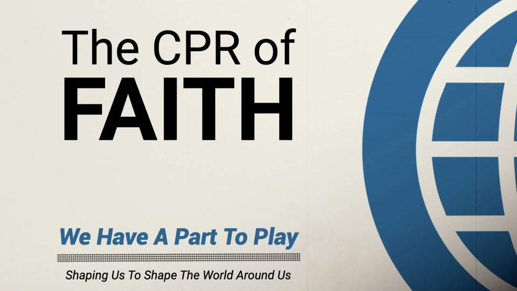 The CPR of Faith :: We Have A Part To Play :: Alvin Brown